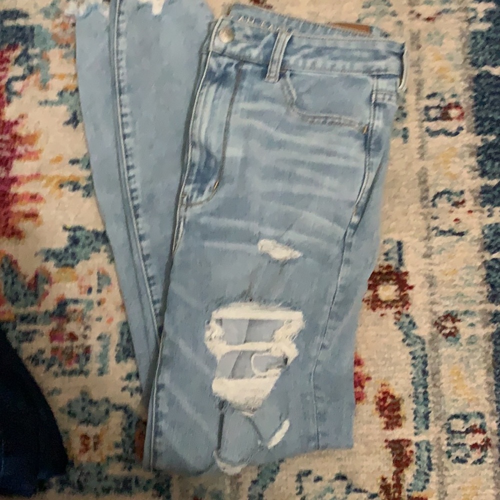 NWOT AEO HIGHEST RISE JEGGING 12 long